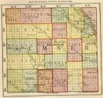 Historical map of Sumner County Kansas