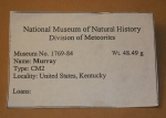 Smithsonian Label