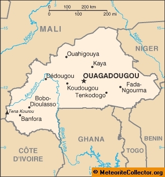 Burkina Faso Map
