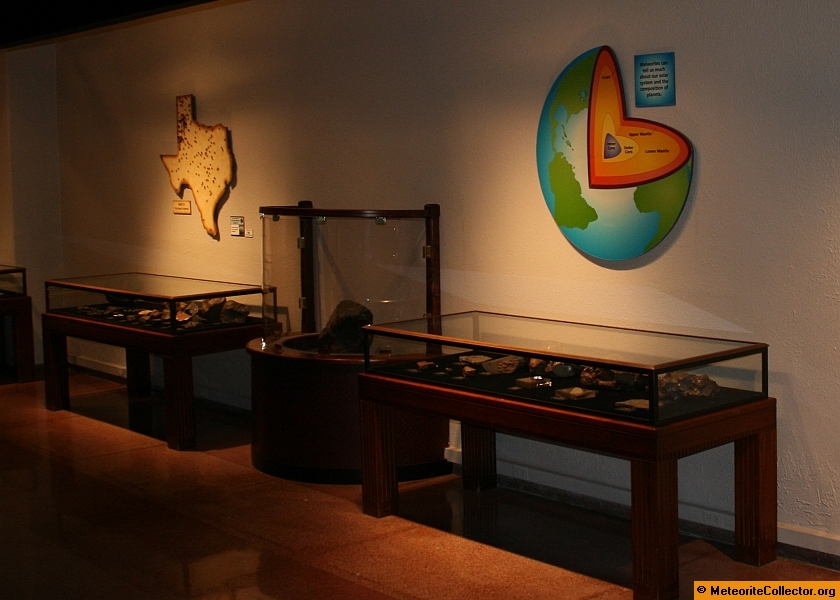 UT Collection of meteorites in Austin, TX