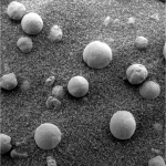 Martian beads of hematite